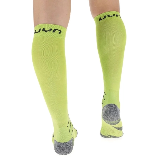 UYN Ski Race Shape Socks Man lime lyžařské podkolenky