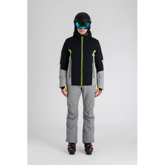 Zero RH+ Adler Jacket black/rock/acid green lyžařská bunda